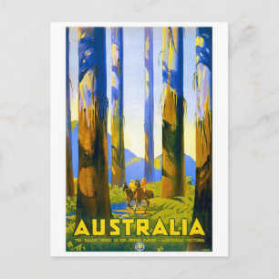 Australien - Reisen in die Vergangenheit Postkarte