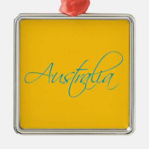Australien: Reisen mit Metallschmuck Ornament Aus Metall