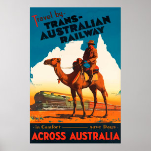 Australien Reisen Poster