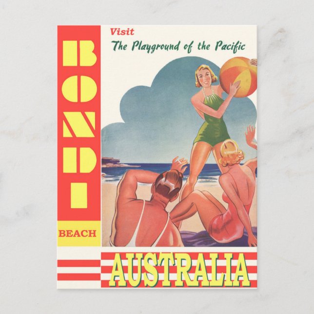 Australien Reisen Postkarte (Vorderseite)
