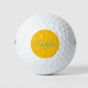 Australien: Reisen Sie Golf Balls Golfball