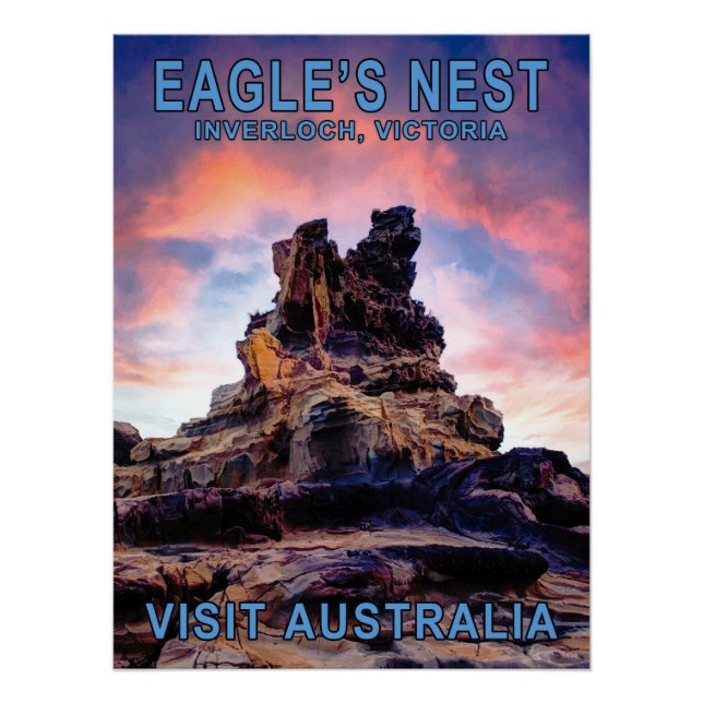 Australien Reiseplakat Poster (Vorderseite)