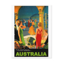 Australien, romantisches Abend Party, Vintage