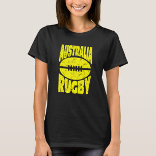 Australien Rugby Australia Rugby mit Ball T-Shirt