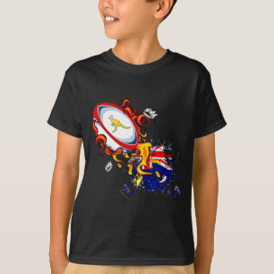 Australien Rugby, Wallabies Rugby Trikot, Australi T-Shirt