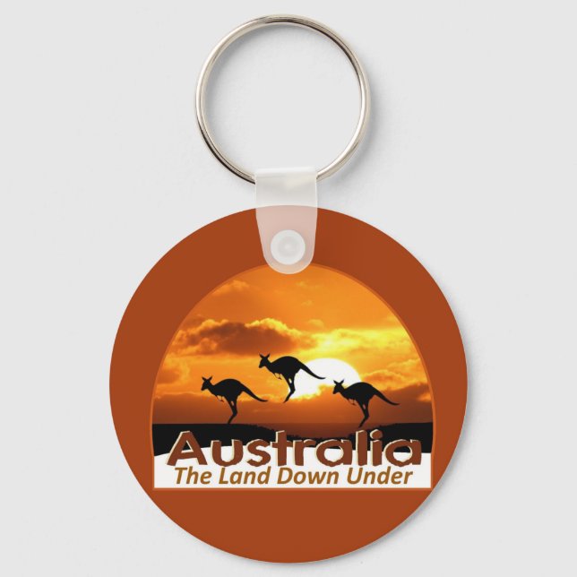 AUSTRALIEN SCHLÜSSELANHÄNGER (Vorderseite)