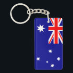 Australien Schlüsselanhänger<br><div class="desc">Australische Flagge</div>