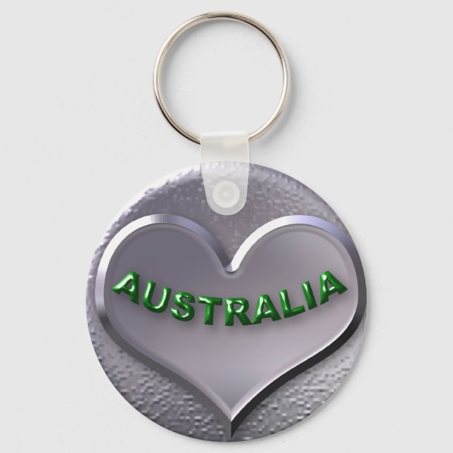 AUSTRALIEN SCHLÜSSELANHÄNGER (Vorderseite)
