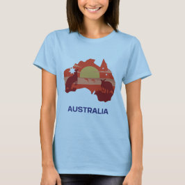 Australien Schöner Kontinent T-Shirt