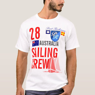 Australien-Segeln-Crew nautisch T-Shirt