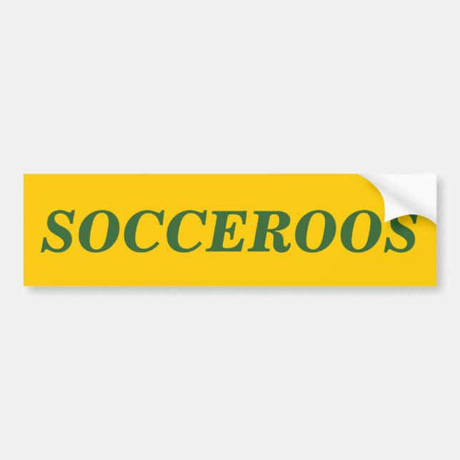 Australien "Socceroos" Autoaufkleber (Vorne)