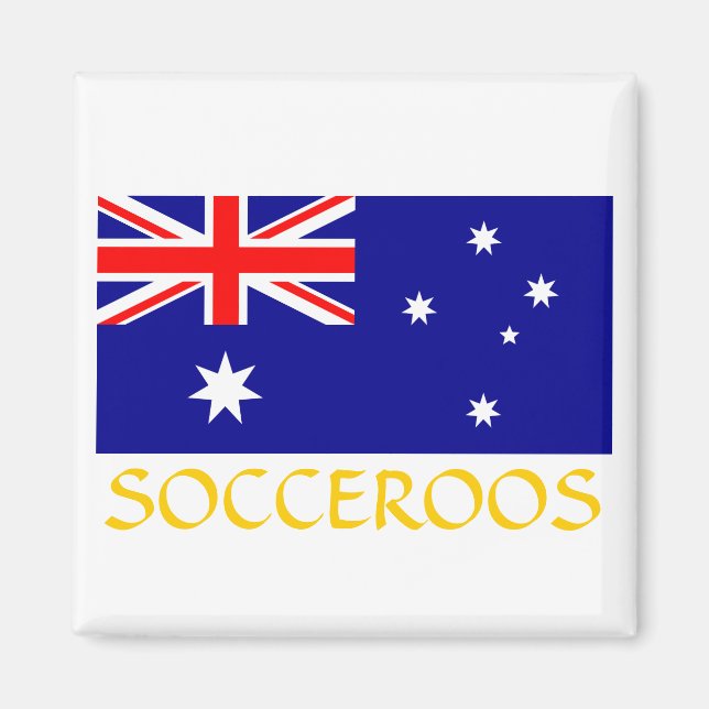 Australien "SOCCEROOS" Magnet (Vorne)