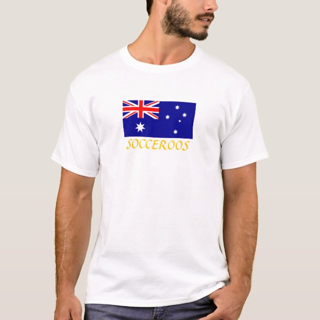 Australien "SOCCEROOS" T-Shirt (Vorderseite)