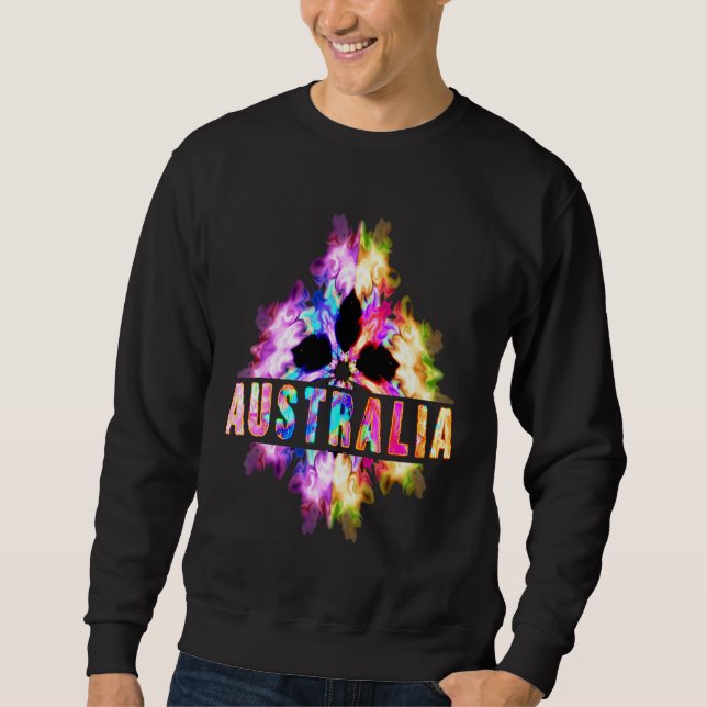 Australien Souvenir Australian Cultural Exchange Sweatshirt (Vorderseite)