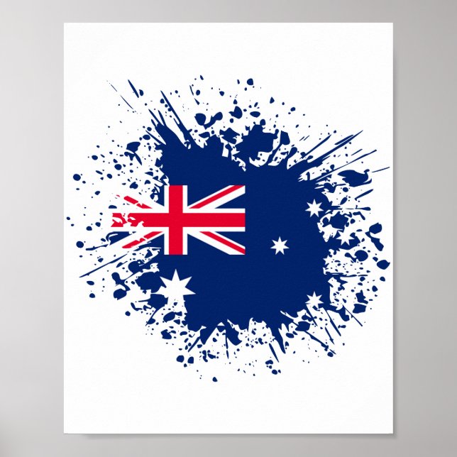 Australien Souvenir Sehenswürdigkeit, Australien F Poster (Vorne)