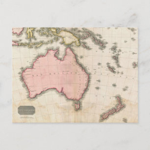 Australien & Südwestpazifik Postkarte