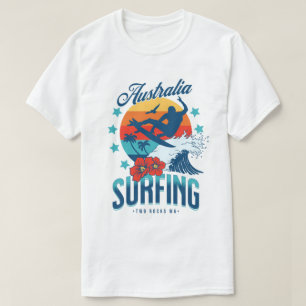 Australien Surfing Two Rocks T - Shirt