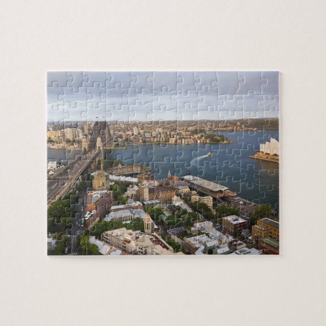 Australien, Sydney, Blick auf die Rocks & Sydney (Horizontal)