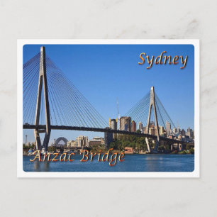 Australien - Sydney - Die ANZAC-Brücke - Postkarte