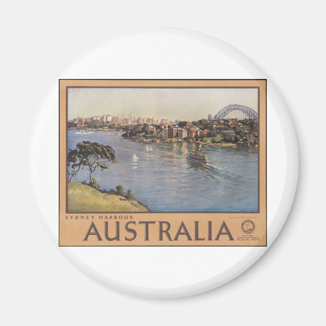 Australien Sydney Harbour Magnet (Vorne)