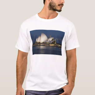 Australien, Sydney. Opernhaus bei Nacht an T-Shirt
