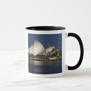 Australien, Sydney. Opernhaus bei Nacht an Tasse