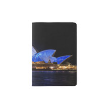Australien Sydney Opernhaus bei Nacht