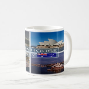 Australien - Sydney - Opernhaus - Kaffeetasse