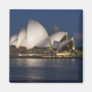 Australien, Sydney. Opernhaus nachts Magnet