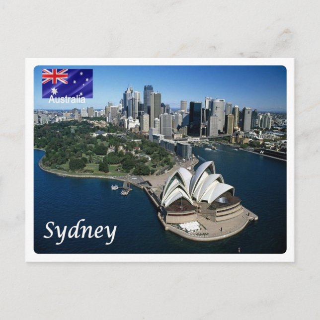 Australien - Sydney - Postkarte (Vorderseite)