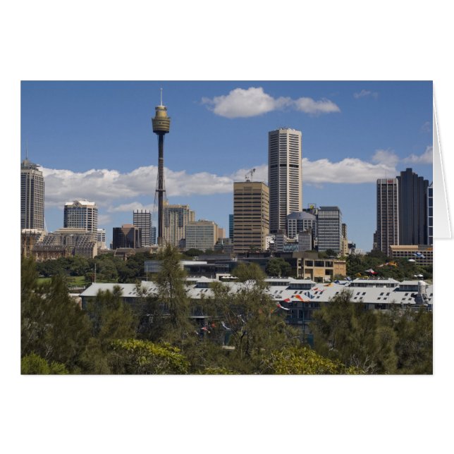 Australien, Sydney, Potts Point. Sydney Skyline. (Vorderseite (Horizontal))