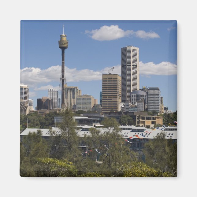 Australien, Sydney, Potts Point. Sydney Skyline. Magnet (Vorne)