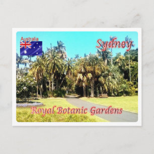 Australien - Sydney - Royal Botanic Gardens - Postkarte