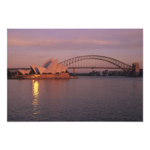 Australien, Sydney, Sydney Opernhaus gebaut Fotodruck