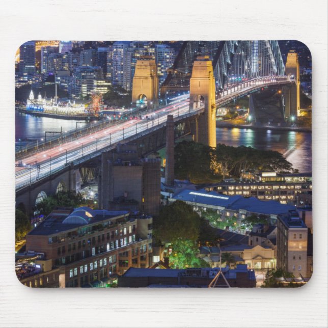 Australien, Sydney, The Rocks area, Sydney Harbour Mousepad (Vorne)