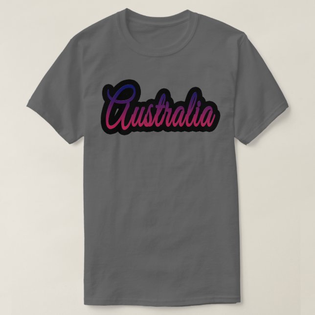 Australien T-Shirt (Design vorne)