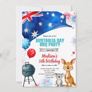 Australien-Tag Party-Einladung Einladung