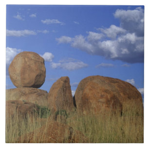 Australien, Teufelsbrocken. Spherischer Sandstein Fliese