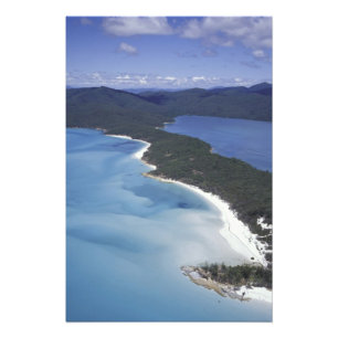 Australien, The Whitsundys, Queensland. Hügel Fotodruck