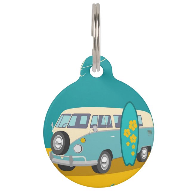 Australien: Travel Pet ID Tag Haustiermarke (Vorderseite)