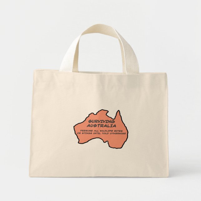 Australien überleben mini stoffbeutel (Vorne)