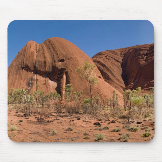 Australien Uluru Ayers Rock Closeup Foto Mousepad (Vorne)