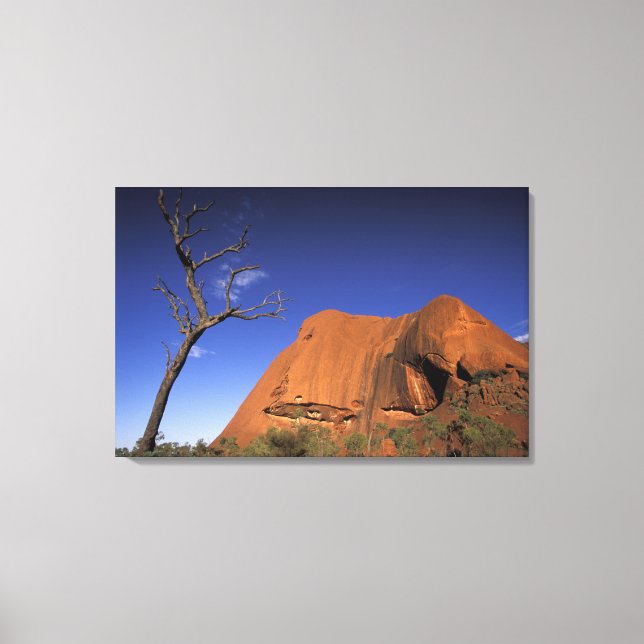Australien, Uluru Kata Tjuta National Park, Uluru Leinwanddruck (Vorderseite)