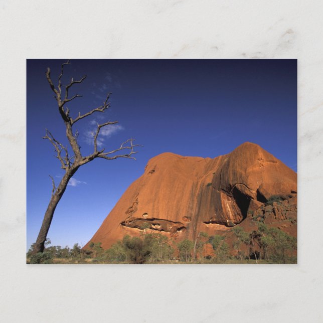 Australien, Uluru Kata Tjuta National Park, Uluru Postkarte (Vorderseite)
