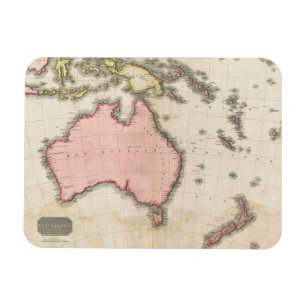 Australien und der Südwestpazifik Magnet