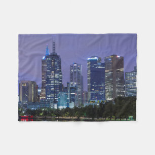 Australien, Victoria, Melbourne, Skyline entlang Fleecedecke