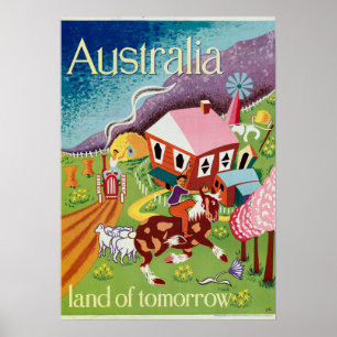 Australien Vintag Government Poster