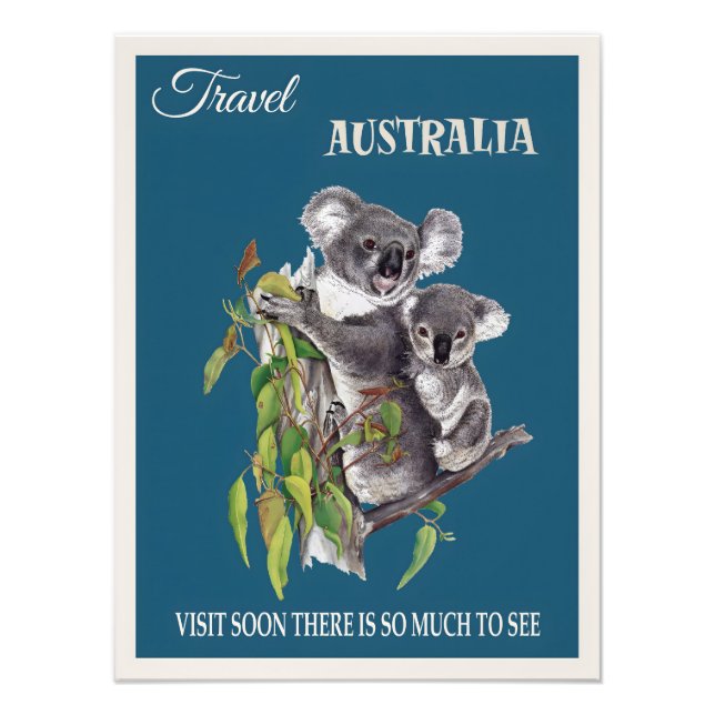 Australien Vintage Poster (Vorne)