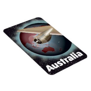 Australien Vintage-Urlaubs-Plakat Magnet