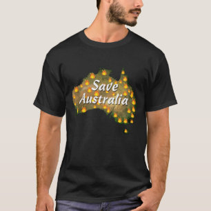 Australien vom Bushfire Desaster gerettet T-Shirt